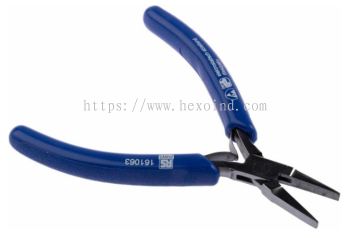 161-063 - RS PRO Steel Pliers Flat Nose Pliers, 120 mm Overall Length