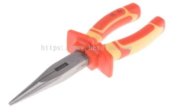  847-3724 - RS PRO VDE Insulated Chrome Vanadium Steel Pliers Long Nose Pliers