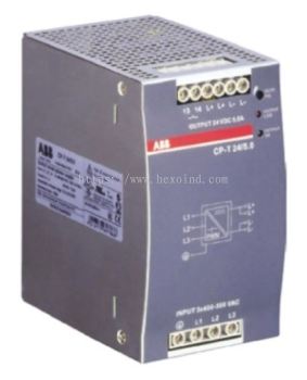 772-4829 - ABB CP-T Switch Mode DIN Rail Power Supply 340 → 575V ac Input, 24V dc Output, 5A 120W