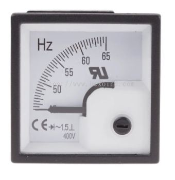 901-0564 - RS PRO Analogue Frequency Meter, 48mm Cutout Height, Type Moving Iron