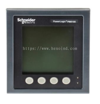  841-7765 - Schneider Electric PM5000 3 Phase LCD Digital Power Meter with Pulse Output, 92mm Cutout