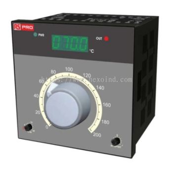  198-1176 - RS PRO On/Off Temperature Controller, 96mm 1 Input, 2 Output Analogue Relay