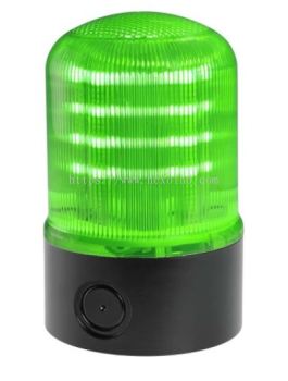 199-9766 - RS PRO Green LED Multiple Effect Beacon, 12 V ac/dc, 24 V ac/dc, Base Mount