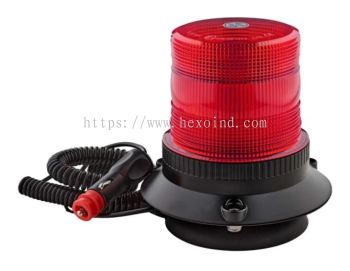 239-9231 - RS PRO Red LED Flashing Beacon, 10 → 110 V, Base-Mounted