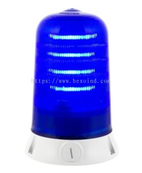 220-5010 - RS PRO Blue LED Multiple Effect Beacon, 12 → 24 V, Base Mount, IP65