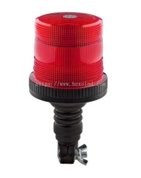 239-9235 - RS PRO Red LED Flashing Beacon, 10 → 110 V, Base-Mounted