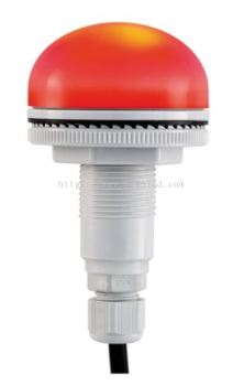  220-4990 - RS PRO Red LED Multiple Light Effects Beacon, 12 → 24 V, Panel Mount, IP66