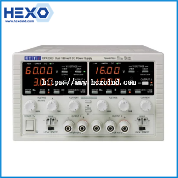 Aim-TTi CPX Series Digital Bench Power Supply, 0 → 60V, 0 → 10A, 2-Output, 360W