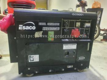 Esaco HHD6500 6Kva 415V 