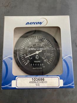 Datcon rpm Gauge Meter S/n 103686 MpuType 