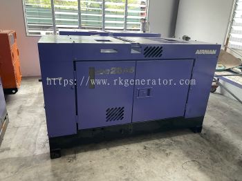 Denyo Airman Set 25kva Isuzu Generator Used Set 