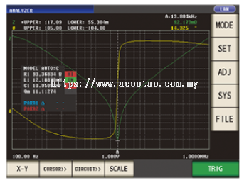 HIOKI IM9000 EQUIVALENT CIRCUIT ANALYSIS FIRMWARE