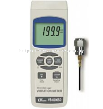 VIBRATION METER + SD Card real time data recorder VB-8206SD