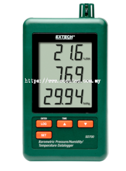 SD700: Barometric Pressure/Humidity/Temperature Datalogger