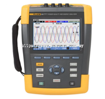 Fluke 434-II and 435-II Power Quality and Energy Analyzers