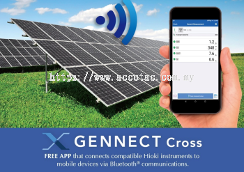 Maintaining a Solar Power System using GENNECT Cross