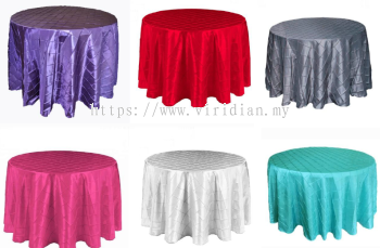 Pintuck Table Cloth