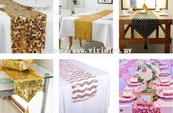 Sequin Table Runner