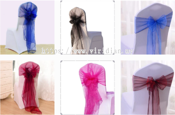 Organza Chair Sash 