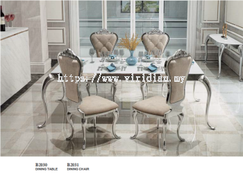 B2030 Dining Table B2031 Dining Chair