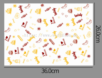 Placemat PE coated - Cake