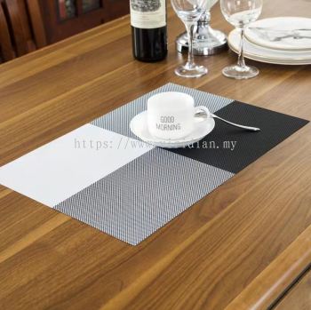 PVC Placemat - Black 1