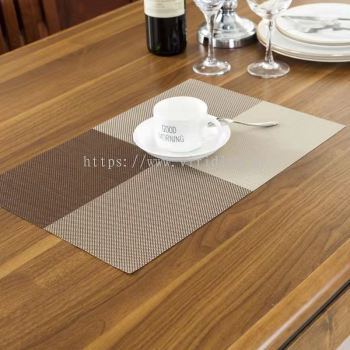 PVC Placemat - Brown 1