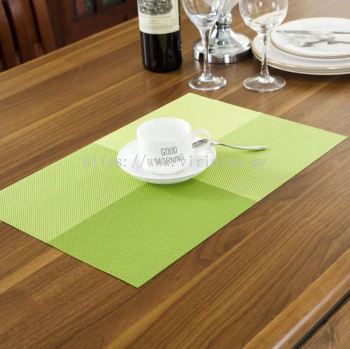 PVC Placemat - Green 1