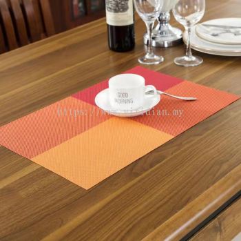 PVC Placemat - Orange 1