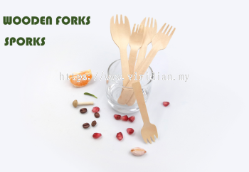 Wooden Forks Sporks