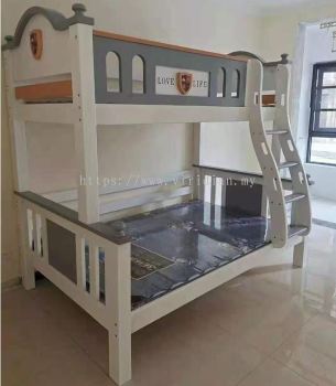 Solid Cherry Wood Separable Bunk Bed - Z1925