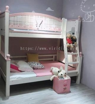 Solid Cherry Wood Separable Bunk Bed - Z1920