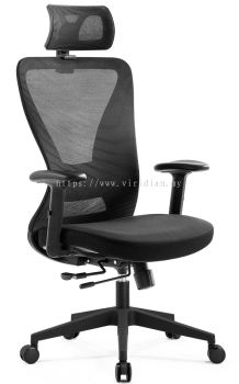 2 Lalo-H (nylon base, seat sliding) high back office chair