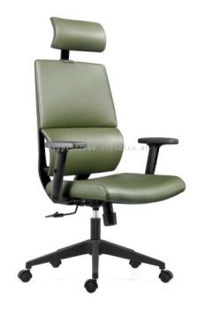 6 Mars-H (PU adj arm) high back office chair