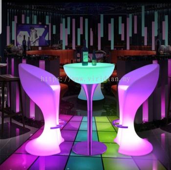 LED Cocktail Table Chair3