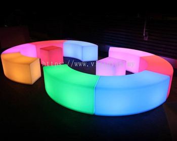 Rental / Sales of LED furniture - Bar Counter Table and Chair