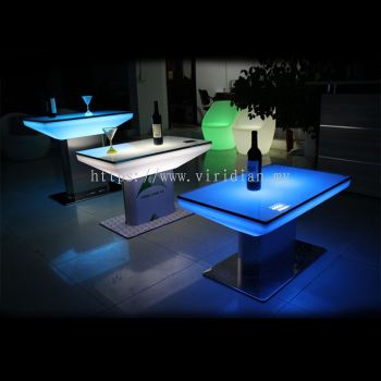 Rental / Sales of LED furniture - Bar Counter Table and Chair