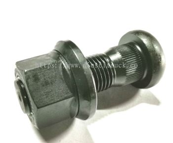 WHEEL BOLT FR (R SERIES) 72MM ROUND 1868665 