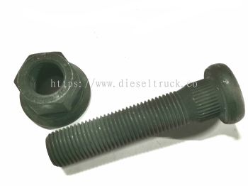 WHEEL BOLT RR (R SERIES) 4"/102MM ROUND 1868668 