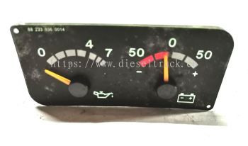 METER GAUGE OIL PRESSURE & BATTERY (4 SERIES) 1434135