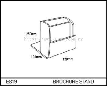 BS19 BROCHURE STAND