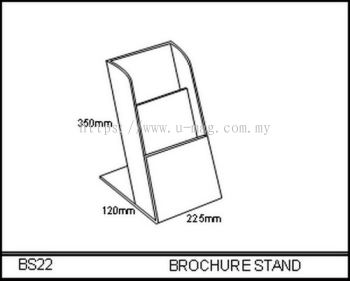 BS22 BROCHURE STAND
