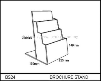 BS24 BROCHURE STAND