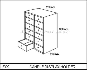 FC9 CANDLE DISPLAY HOLDER