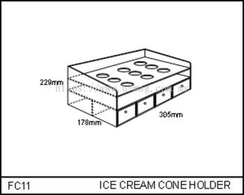FC11 ICE CREAM CONE HOLDER