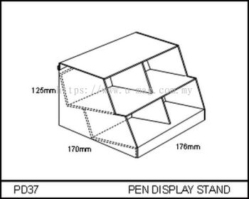 PD37 PEN DISPLAY STAND