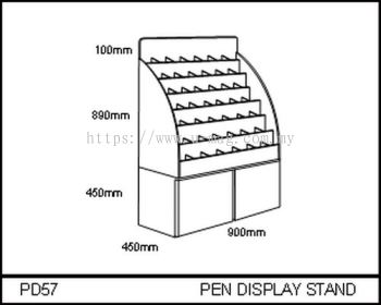 PD57 PEN DISPLAY STAND