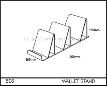 BD6 WALLET STAND