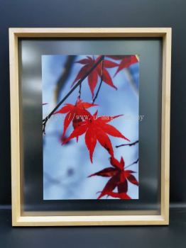 Frame with printing