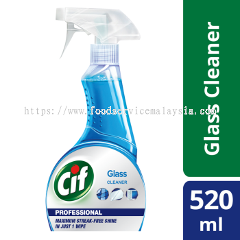 CIF GLASS CLEANER (12 X 520ML)